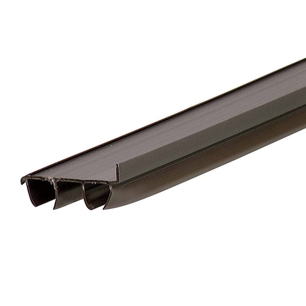 M-D Building Products M-D Building Products Brown Vinyl Door Bottom For Doors 36 in. L X 1 in. 82586 - main